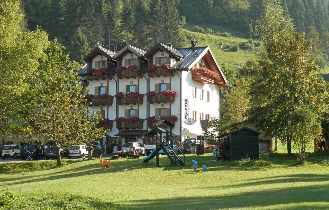 Kapriol Otel Castello Tesino Dış mekan fotoğraf