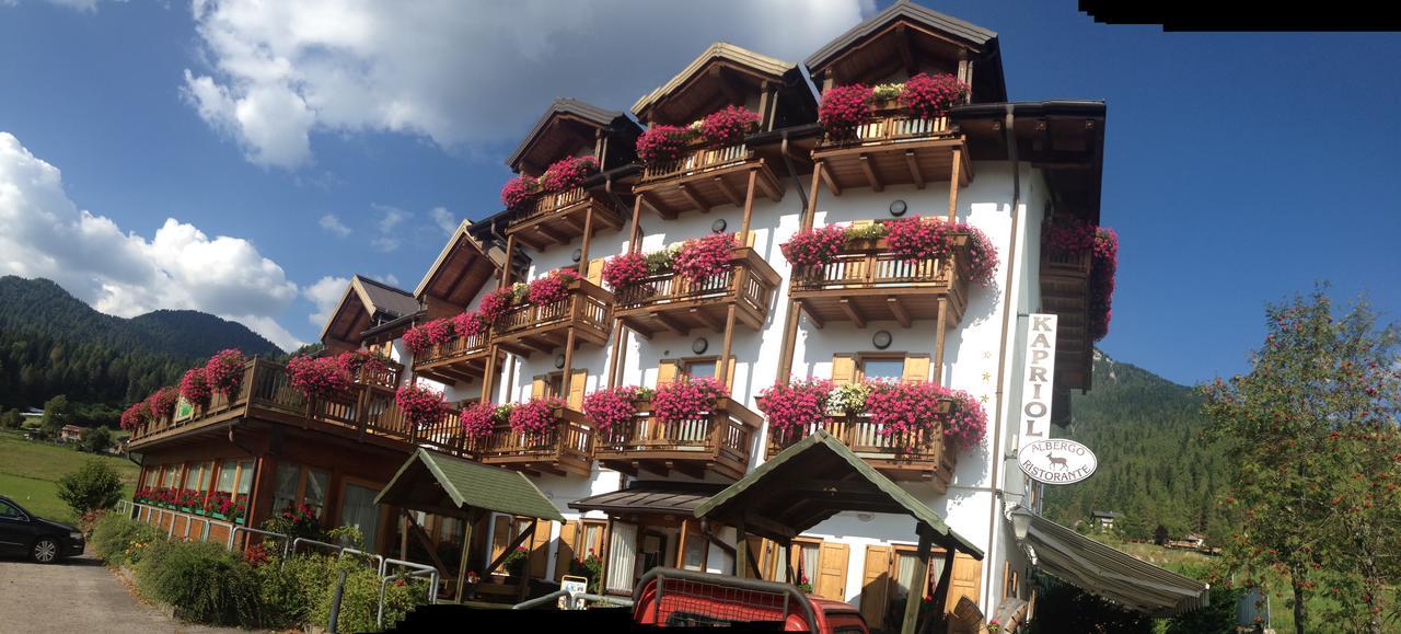 Kapriol Otel Castello Tesino Dış mekan fotoğraf